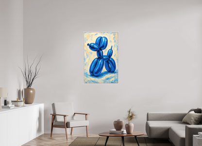 70 x 105 cm, Forex, gerahmt Ahornholz weiß Playful Grace