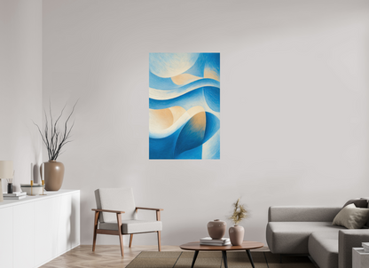80 x 120 cm, Forex o. Rahmen Coastal Harmony