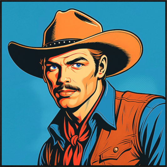 Main image Teal Cowboy