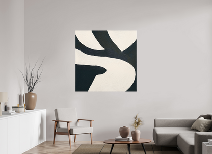 120 x 120 cm, Forex o. Rahmen Dual Harmony