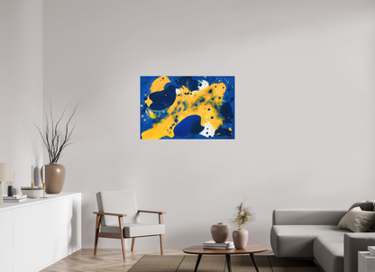 105 x 70 cm, Forex o. Rahmen Azure Pulse