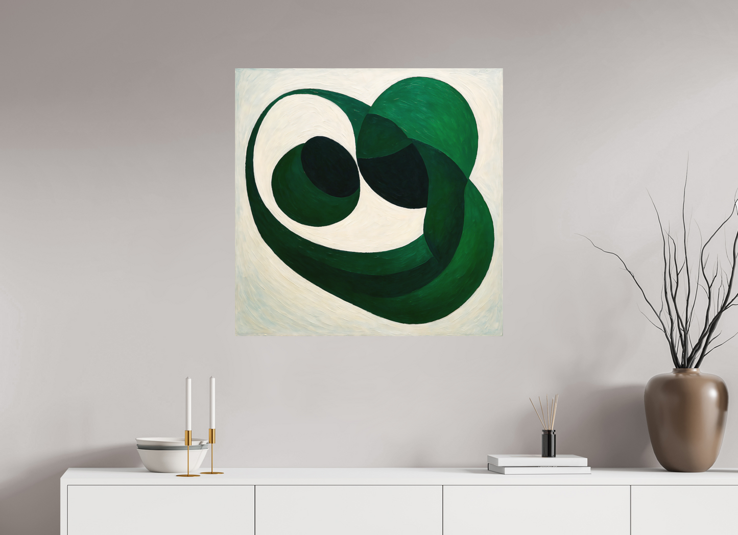 80 x 80 cm, Forex o. Rahmen Obsidian Drift