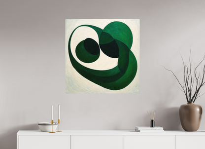 80 x 80 cm, Forex o. Rahmen Obsidian Drift