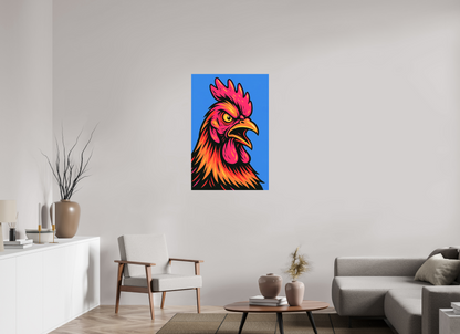 70 x 105 cm, Forex o. Rahmen Crimson Crown