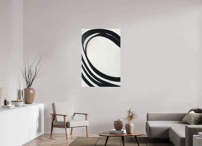 80 x 120 cm, Forex o. Rahmen Elliptic Flow