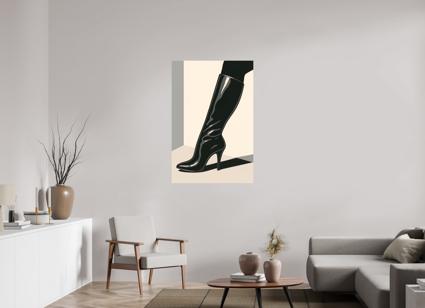 80 x 120 cm, Forex o. Rahmen Timeless Confidence
