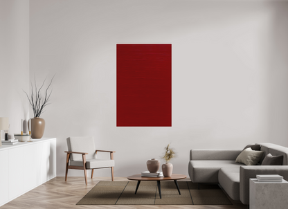 100 x 150 cm, Forex, gerahmt Ahornholz weiß Crimson Lineage