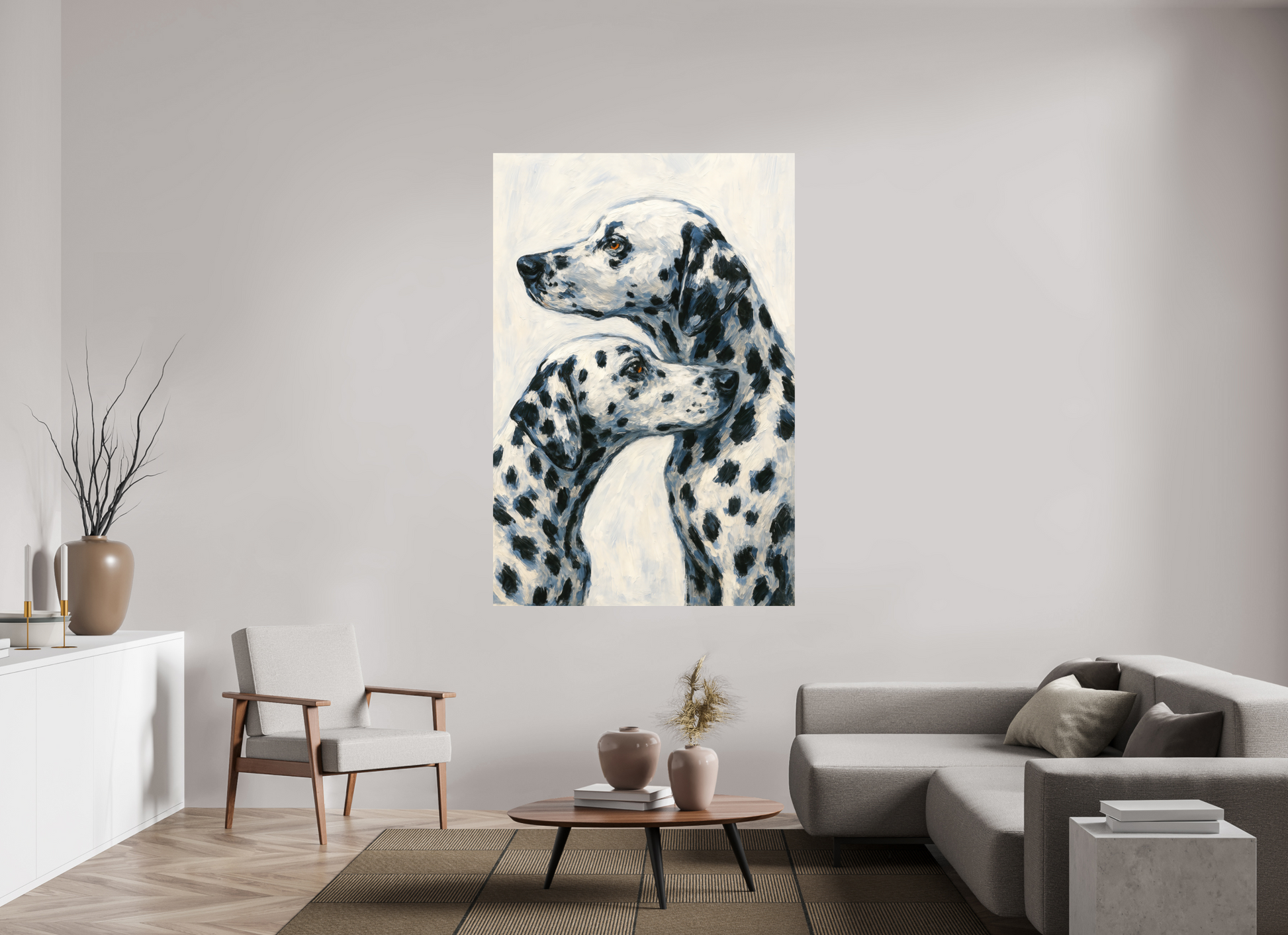 120 x 180 cm, Forex o. Rahmen Spotted Grace