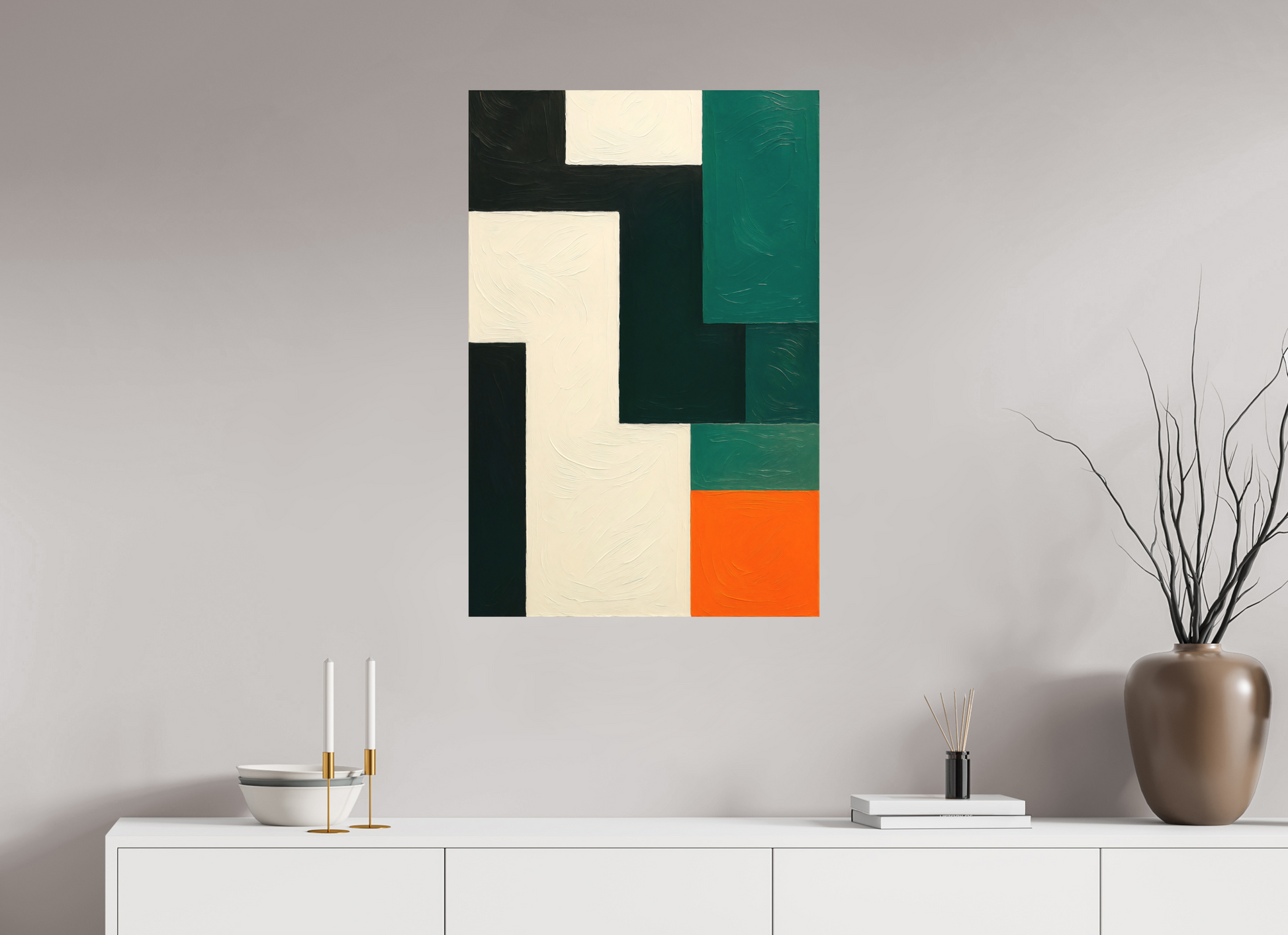 60 x 90 cm, Forex o. Rahmen Urban Contrast