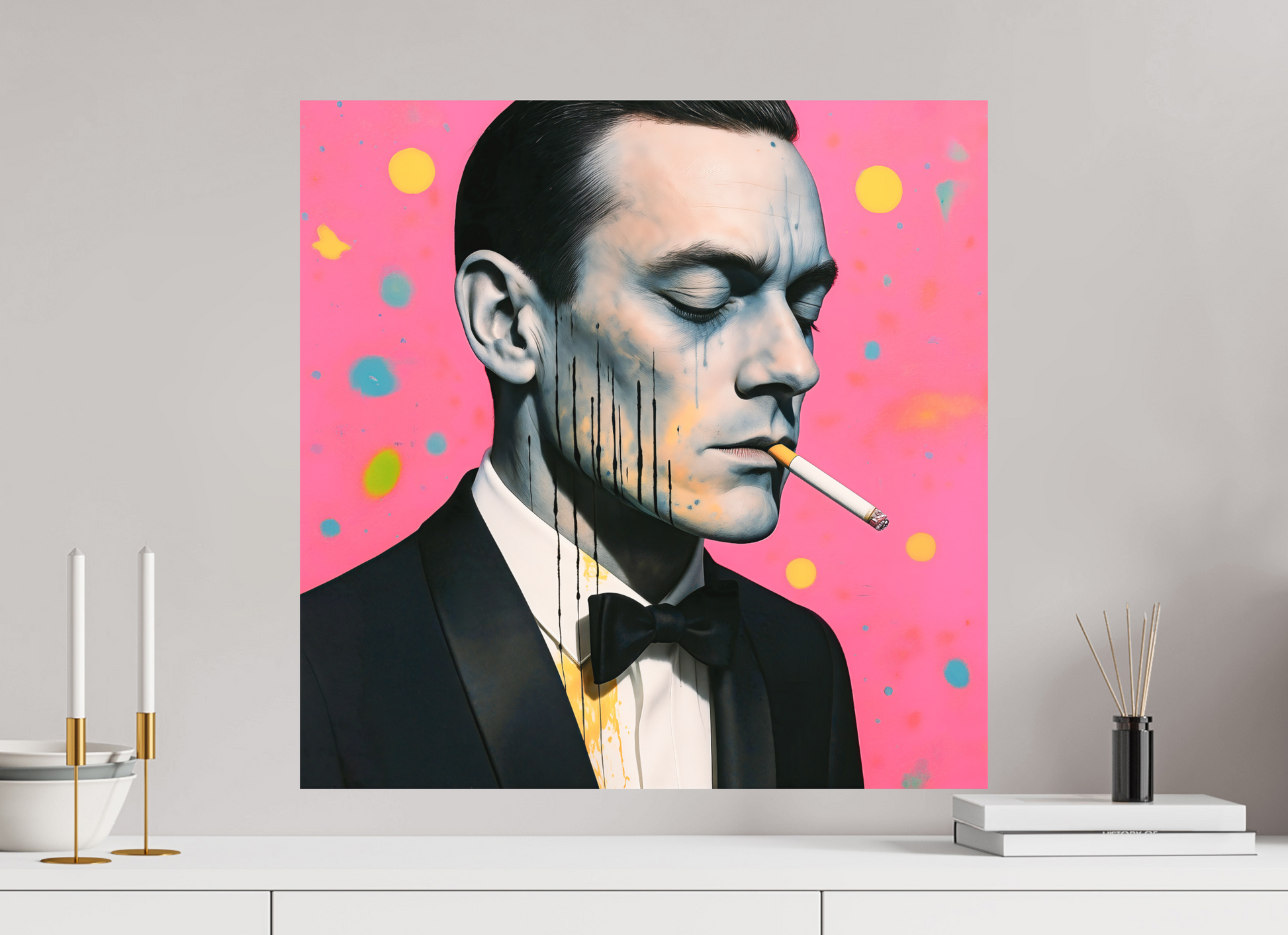 60 x 60 cm, Forex o. Rahmen Velvet Rebellion