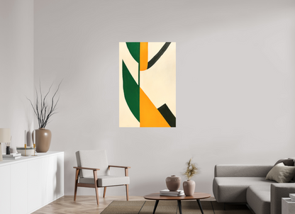 80 x 120 cm, Forex o. Rahmen Verdant Axis