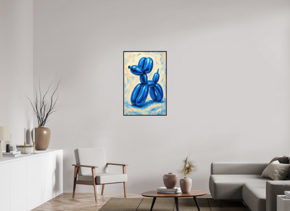 60 x 90 cm, Forex, gerahmt Eichenholz schwarz Playful Grace