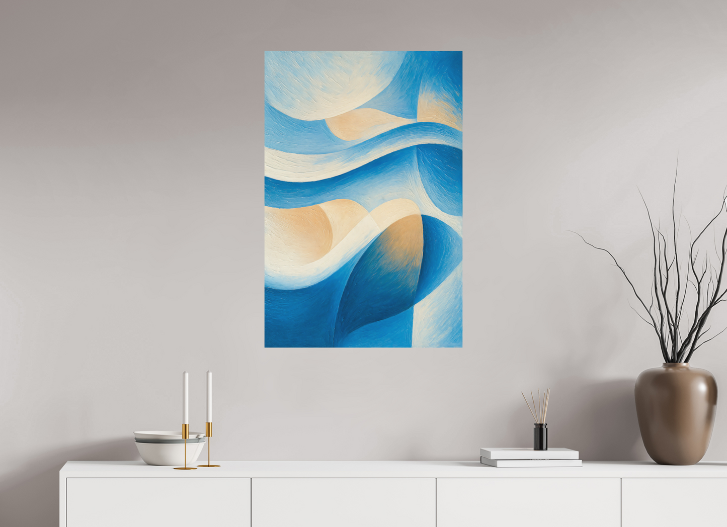 60 x 90 cm, Forex o. Rahmen Coastal Harmony