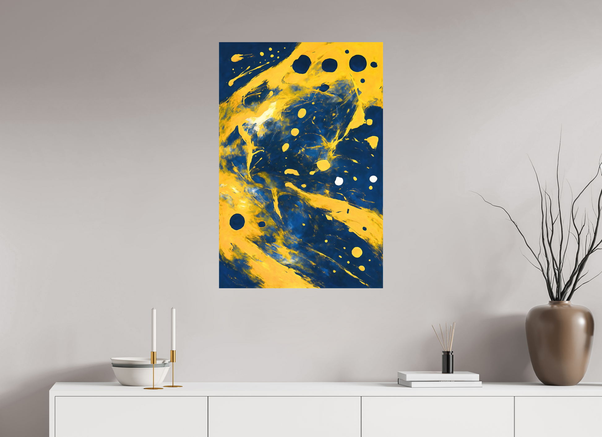 60 x 90 cm, Forex o. Rahmen Luminous Drift