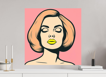 60 x 60 cm, Forex o. Rahmen Golden Silence