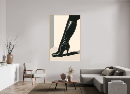 120 x 180 cm, Forex, gerahmt Ahornholz Natur Timeless Confidence
