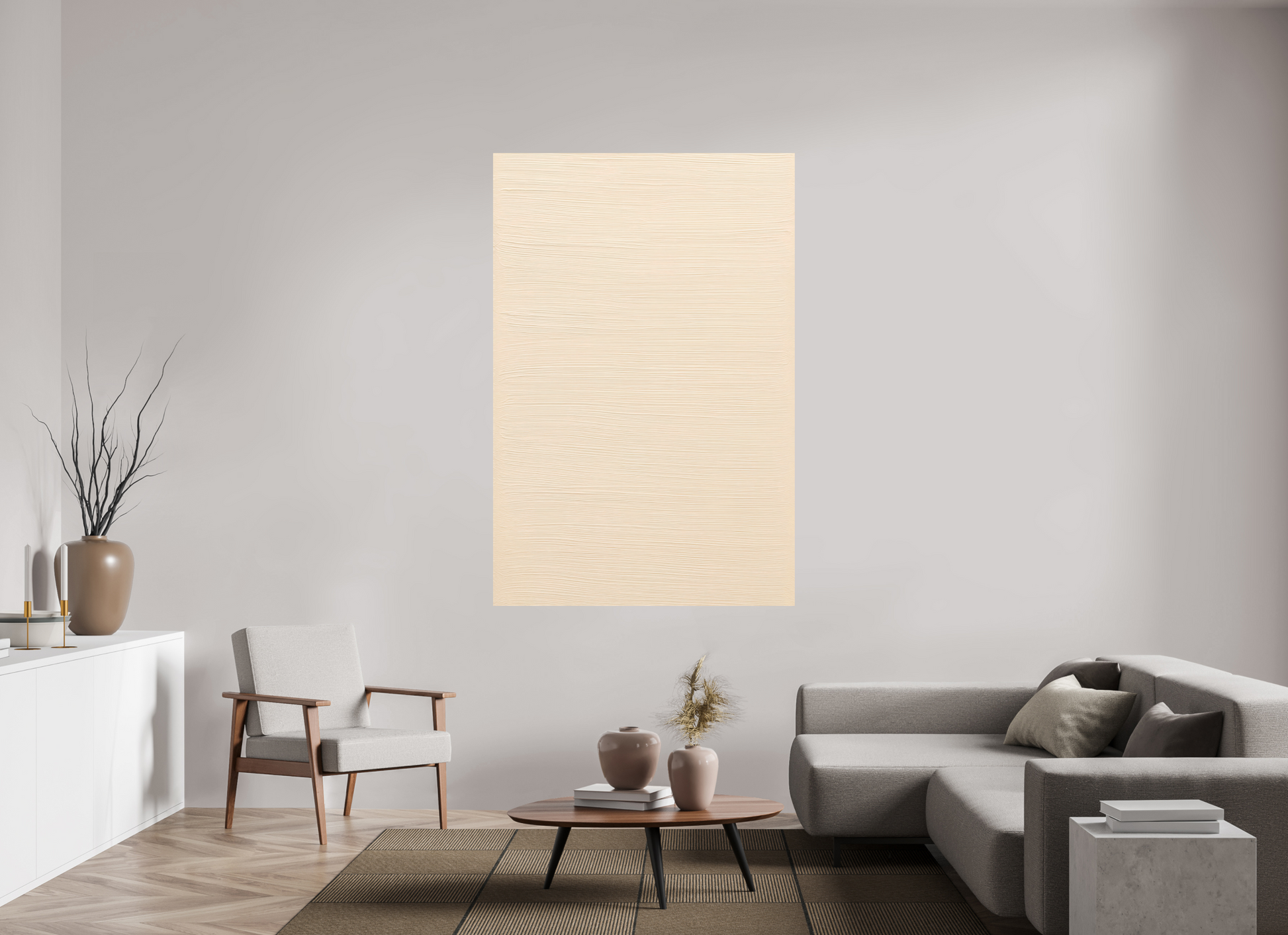 120 x 180 cm, Forex o. Rahmen Sandline Pure