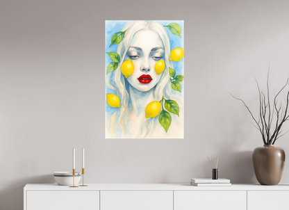 60 x 90 cm, Forex o. Rahmen Lemon Serenity