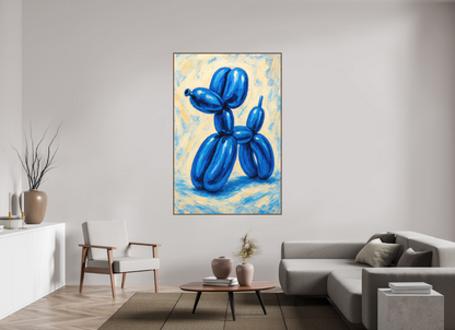 120 x 180 cm, Forex, gerahmt Nussbaumholz Playful Grace