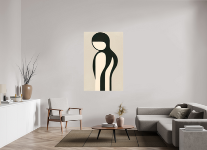 100 x 150 cm, Forex o. Rahmen Grace in Line