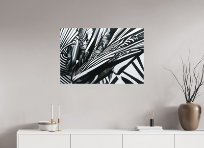 90 x 60 cm, Forex o. Rahmen Obsidian Motion