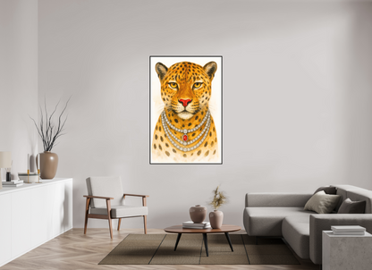 100 x 150 cm, Forex, gerahmt Eichenholz schwarz Golden Regent