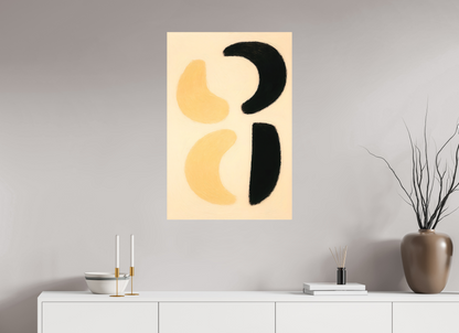 60 x 90 cm, Forex o. Rahmen Lunar Duality